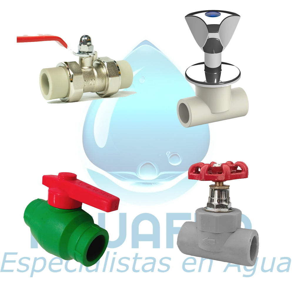 Llaves y Válvulas PPR