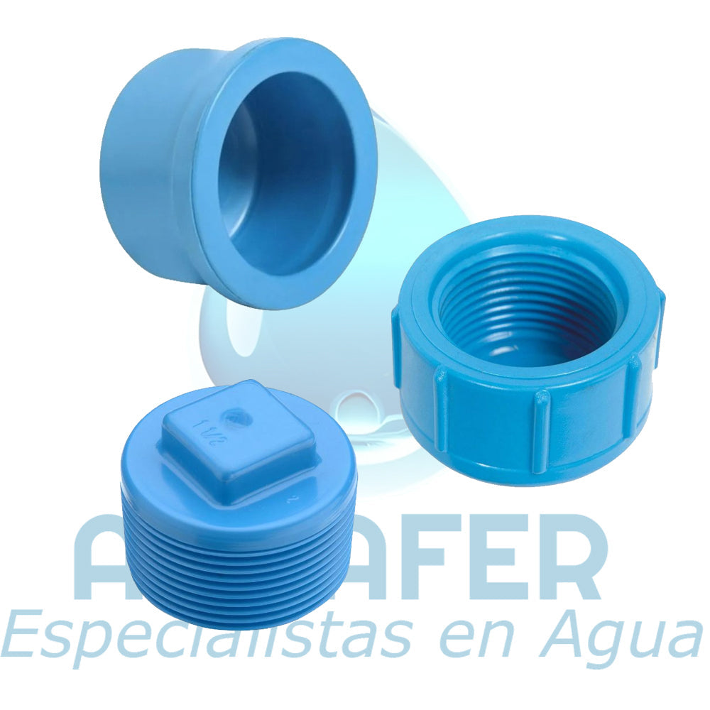 Tapas PVC Hidráulico
