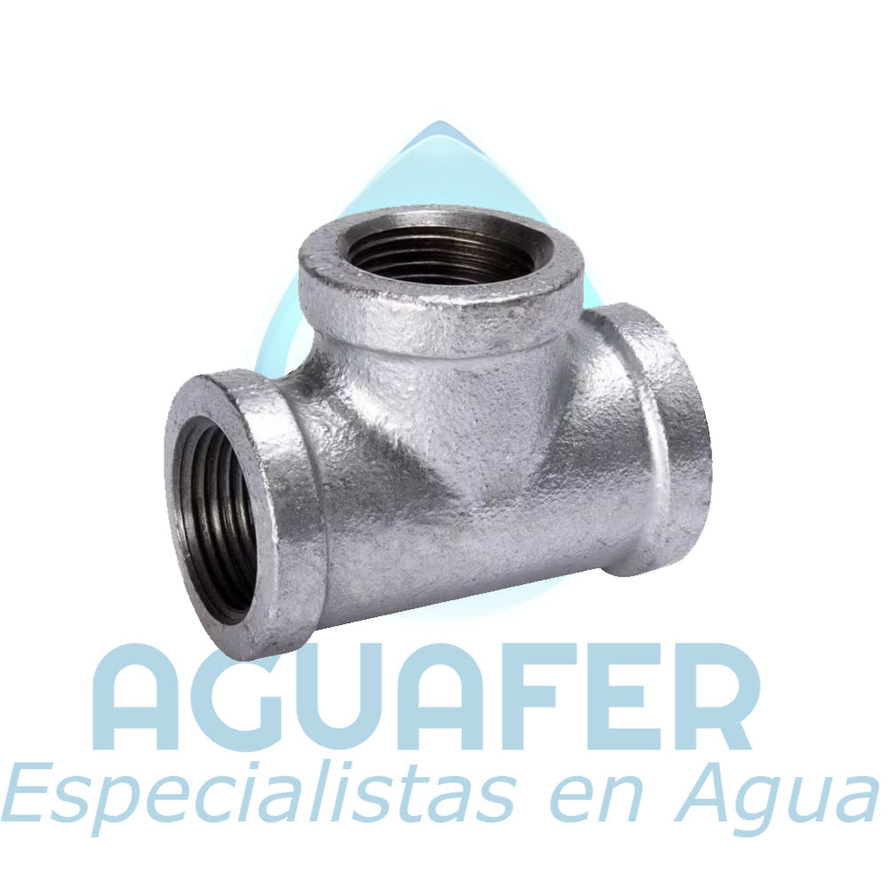 TEE Galvanizadas