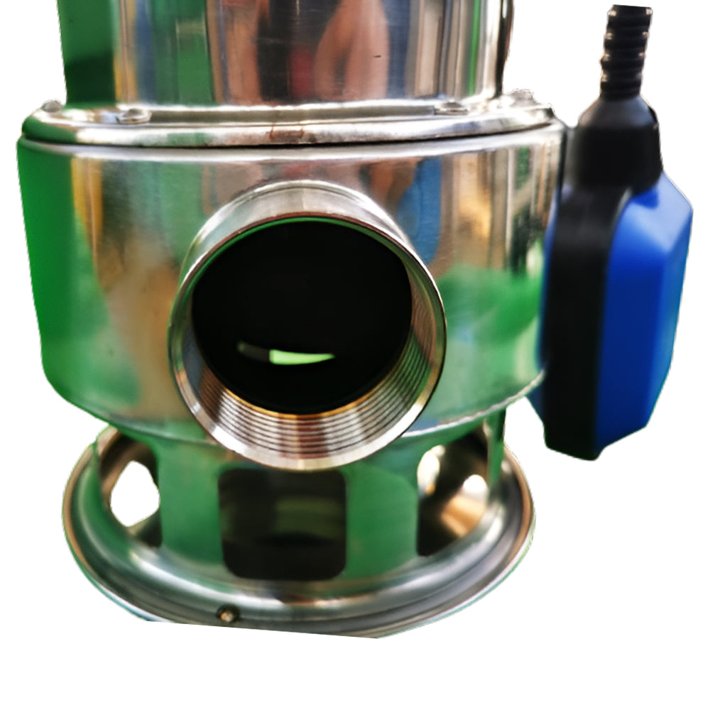 Electrobomba Sumergible 1,0hp Aguas Negras 750w Aguasol 220 Gris