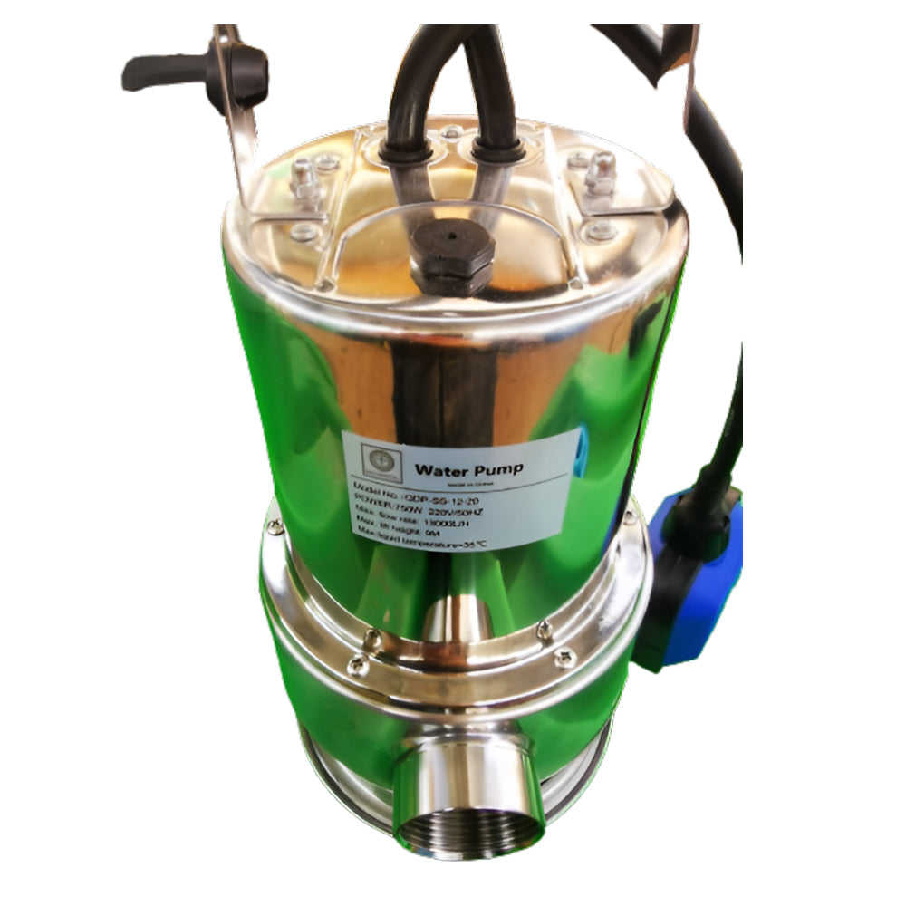 Electrobomba Sumergible 1,0hp Aguas Negras 750w Aguasol 220 Gris