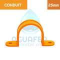 Abrazadera PVC Conduit 25 mm Aguafer