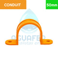 Abrazadera PVC Conduit 50 mm Aguafer