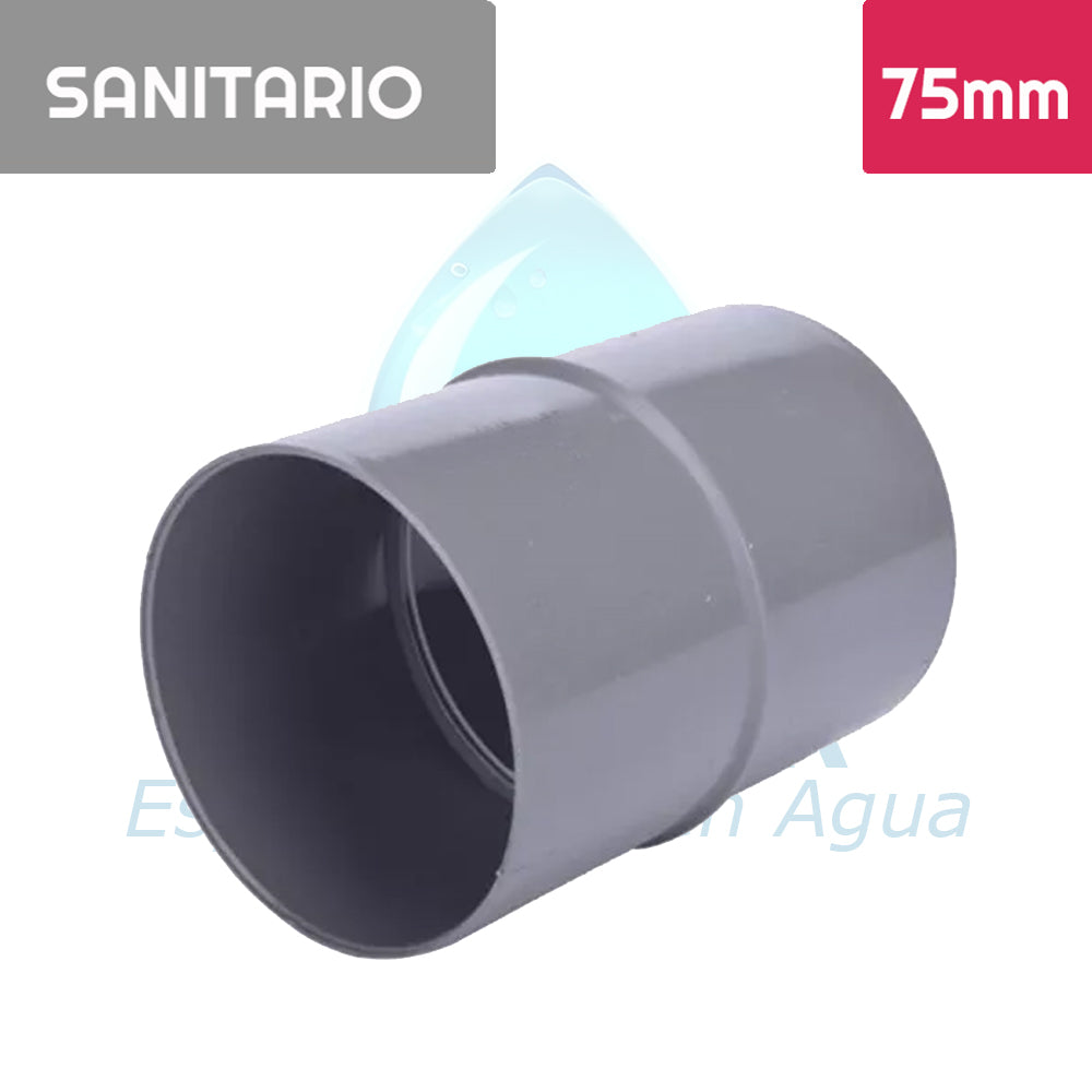 Copla Pvc Sanitario 75 mm Aguafer