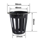Pack De 50 Canastillos Para Hidroponía Diámetro 50mm