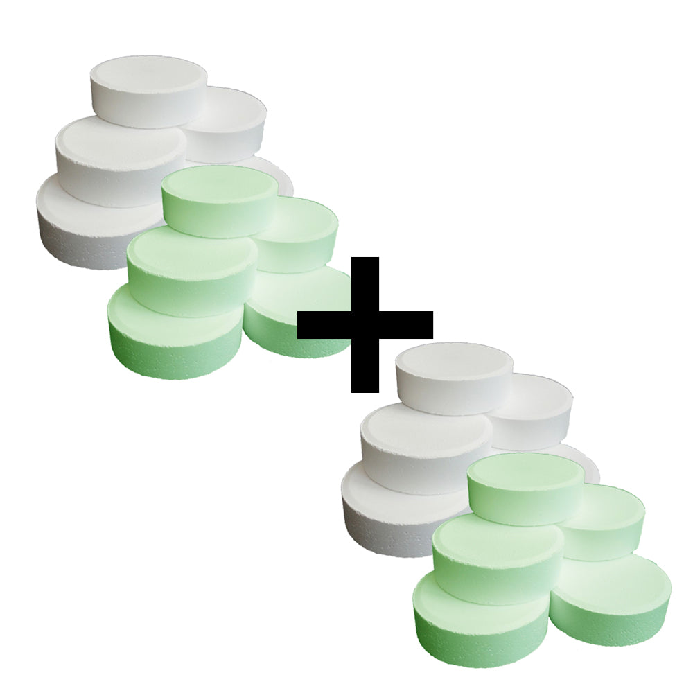 Kit 2 Meses Pastillas Para Planta de Tratamiento Aguafer