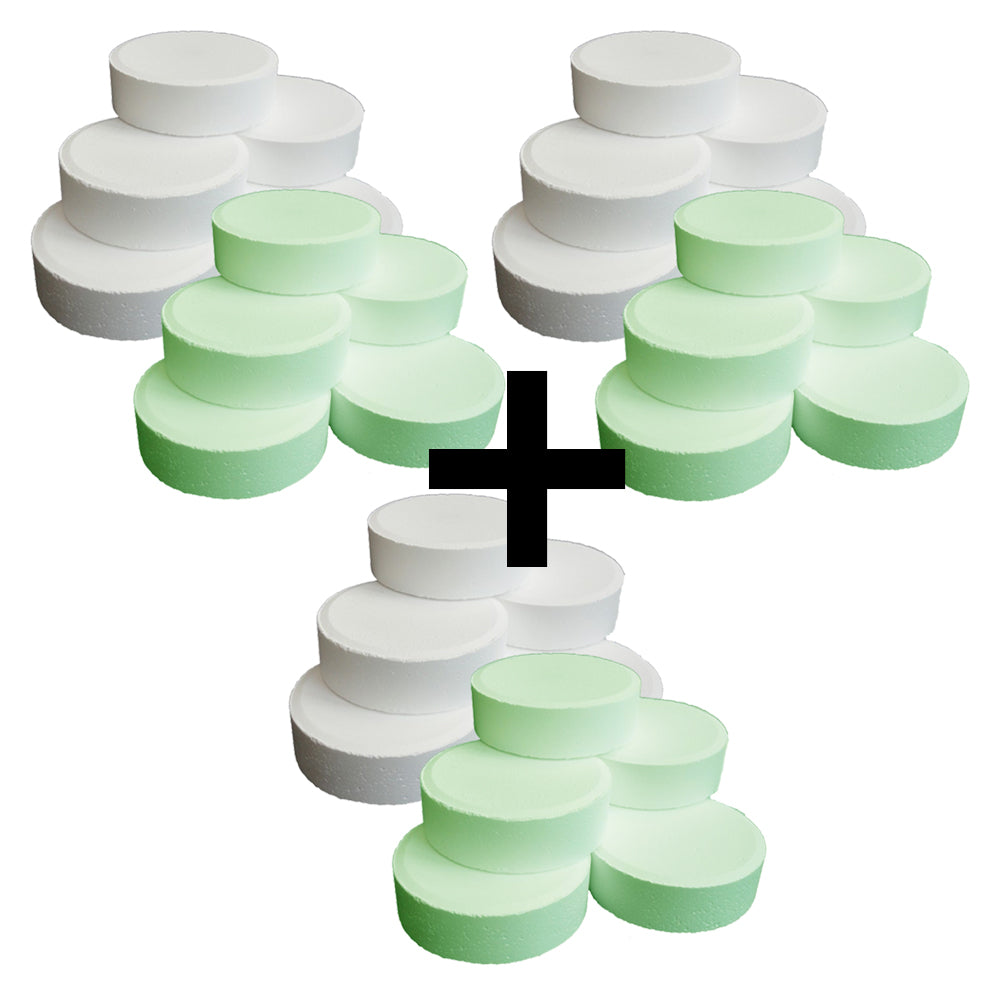 Kit 3 Meses Pastillas Para Planta de Tratamiento Aguafer