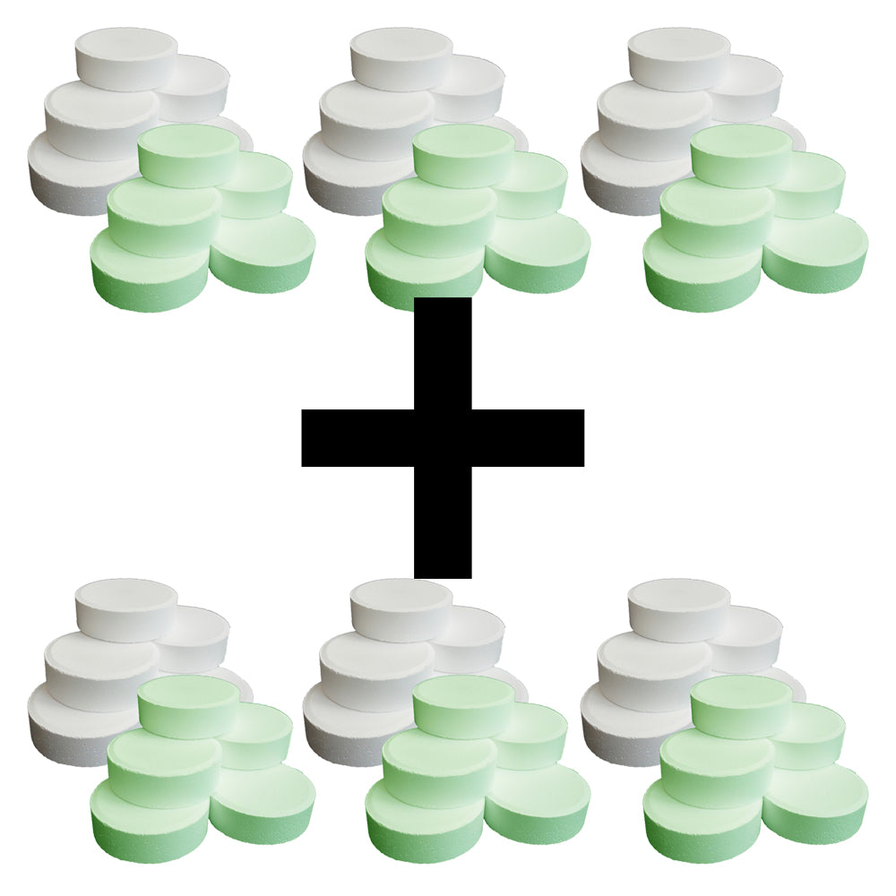 Kit 6 Meses Pastillas Para Planta de Tratamiento Aguafer