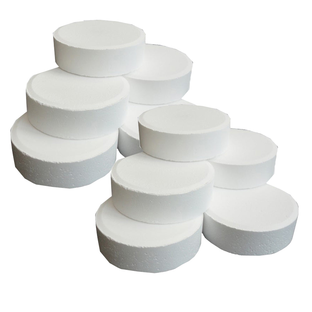 Kit 10 Tabletas Cloradoras para Planta de Tratamiento Aguafer