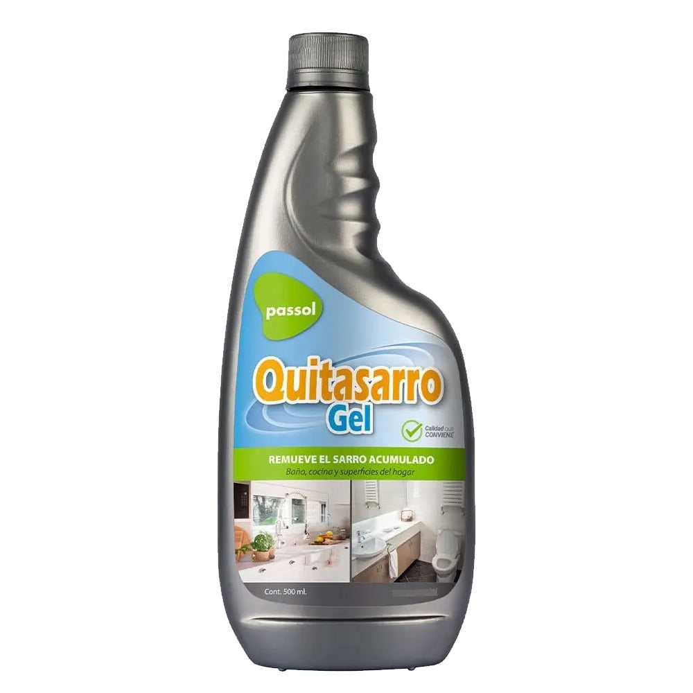 Quitasarro Gel 500ml Antisarro Natural Baño Passol