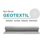 Geotextil 105g/m2 Rollo 10m Largo X 1m Ancho Aguafer