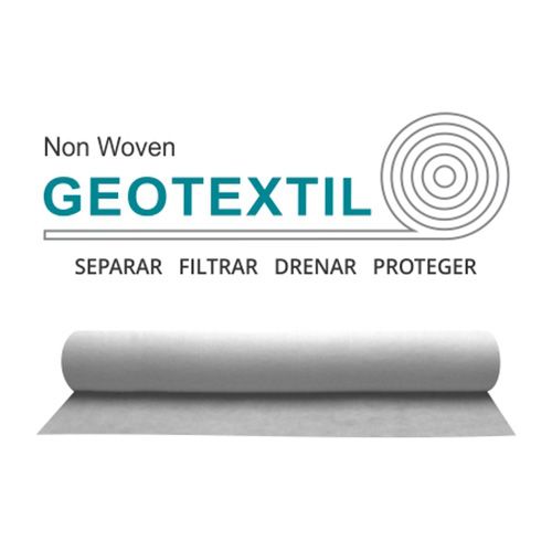 Geotextil 105g/m2 Rollo 10m Largo X 1m Ancho Aguafer
