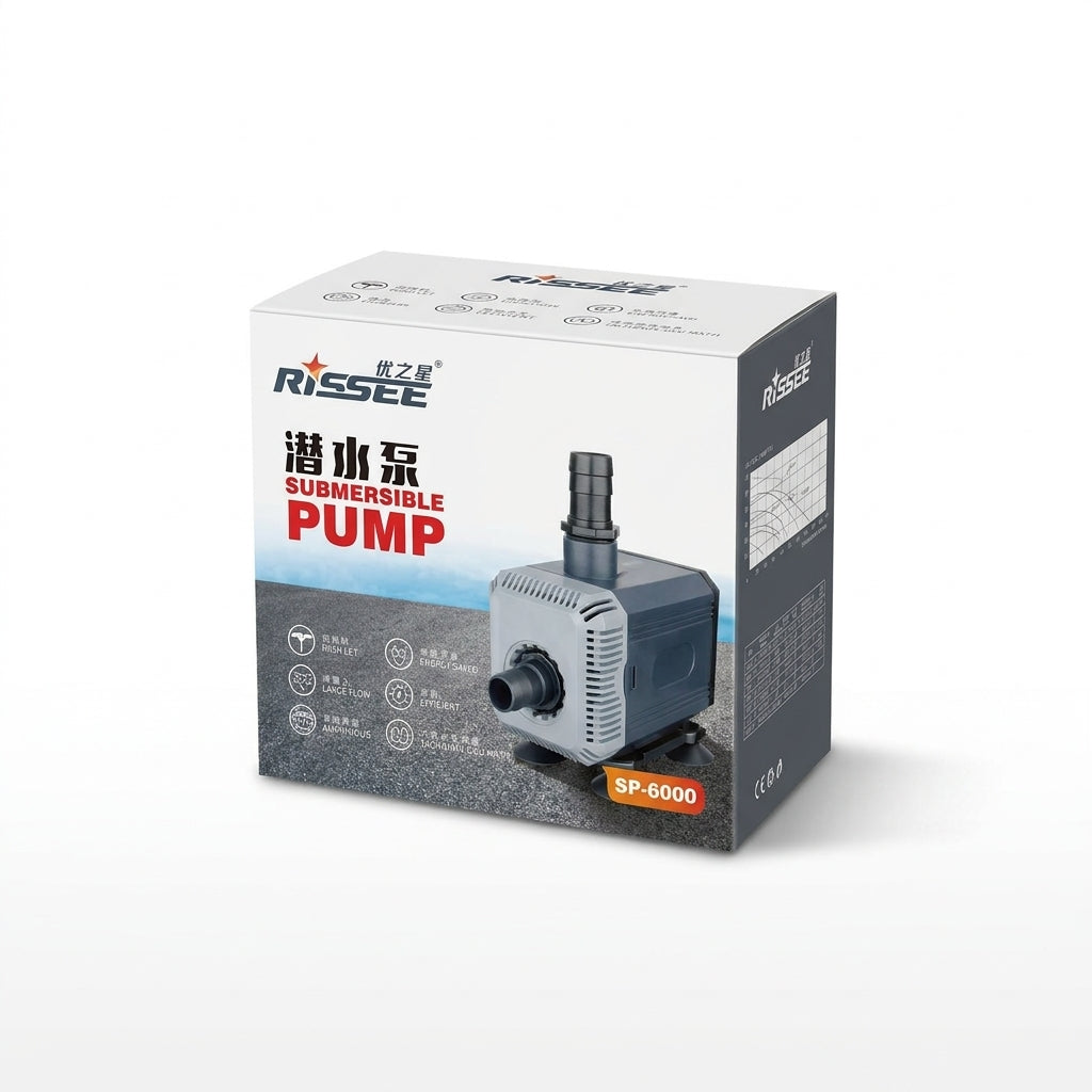 Bomba De Agua Sumergible Sp-6000 2800 Lt/hr 40w 2,5m Altura