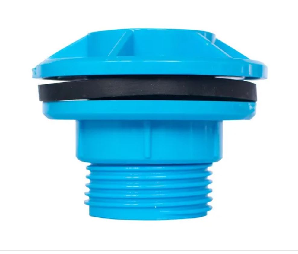 Salida Estanque PVC Hidráulico 63 mm Aguafer