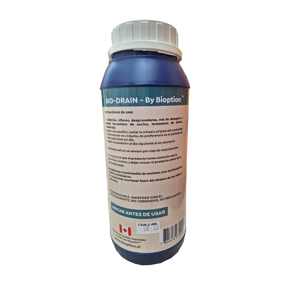 Bio Drain Destapador Duchas, Ductos, Desagües, Lavaplatos