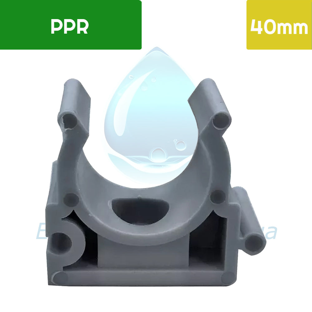 Abrazadera PPR 40 mm Aguafer