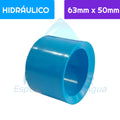 Buje Reducción Corto PVC Hidráulico 63 mm x 50 mm Aguafer