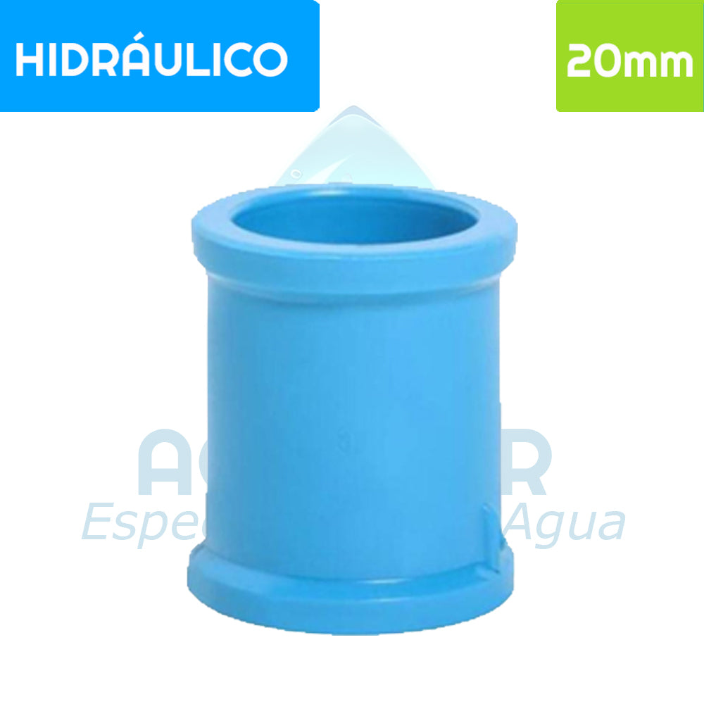 Copla Pvc Hidraulico 20 mm Aguafer