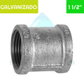 Copla HI Acero Galvanizado 1 1/2" Aguafer