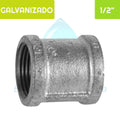 Copla HI Acero Galvanizado 1/2" Aguafer