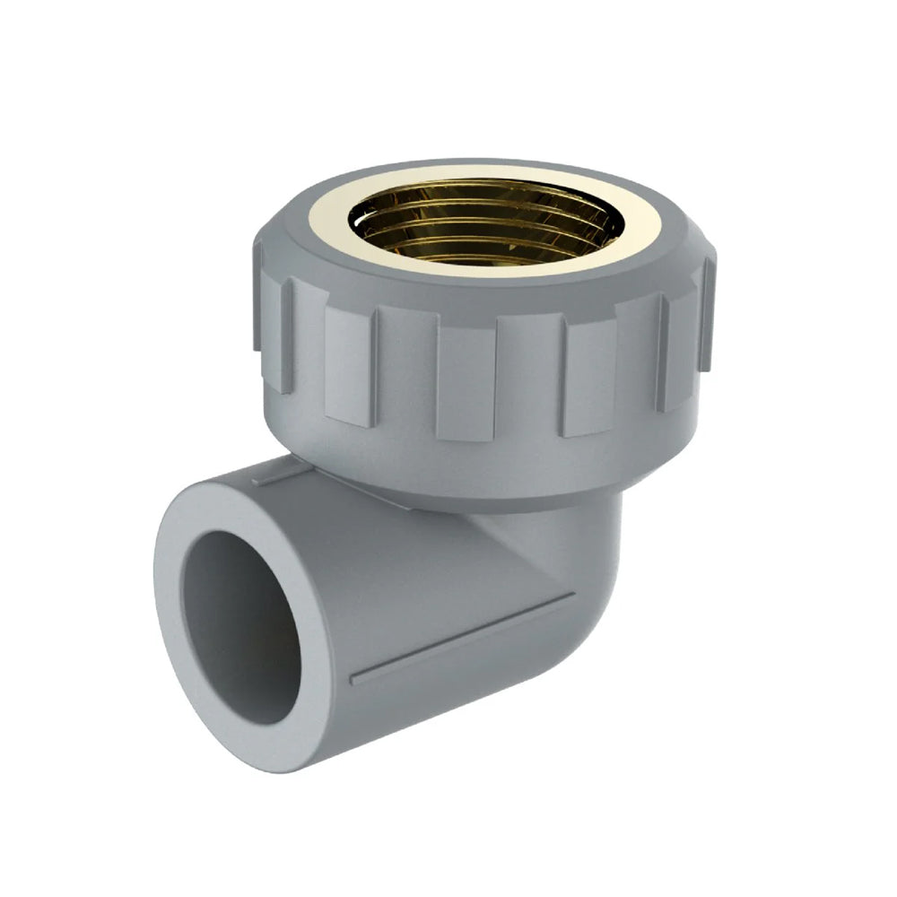 Codo 90° PPR 20 mm - 1/2" SO - HI Aguafer