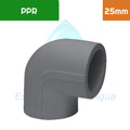 Codo 90° PPR 25 mm Aguafer