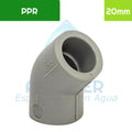 Codo 45° PPR 20 mm Aguafer