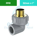 Codo 90° PPR 32 mm - 1" SO - HE Aguafer