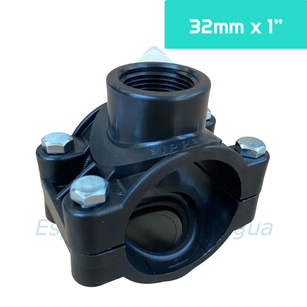 Collarin PP 32mm x 1" Aguafer