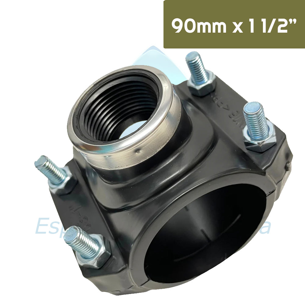 Collarin PP 90mm x 1 1/2" Reforzado Aguafer