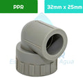 Codo Reducción 90° PPR 32 mm - 25 mm
