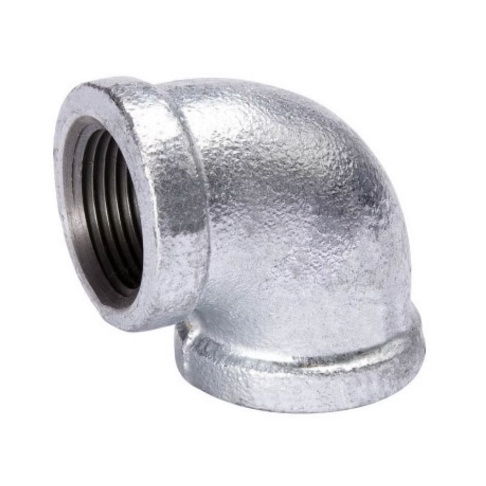 Codo 90° HI Acero Galvanizado 2" Aguafer