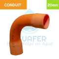 Curva 90° PVC Conduit 20 mm Aguafer