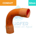 Curva 90° PVC Conduit 32 mm Aguafer