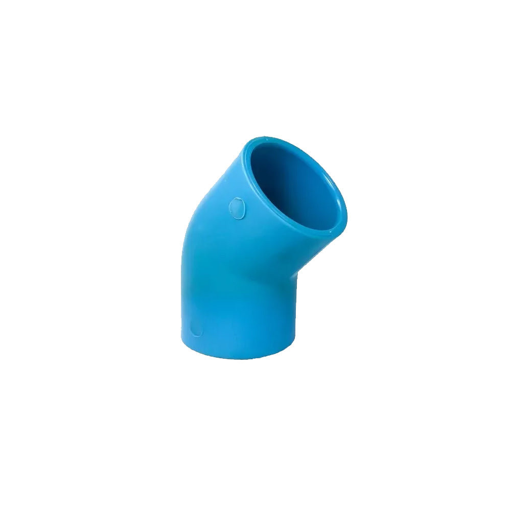 Codo 45° PVC Hidráulico 20 mm Aguafer
