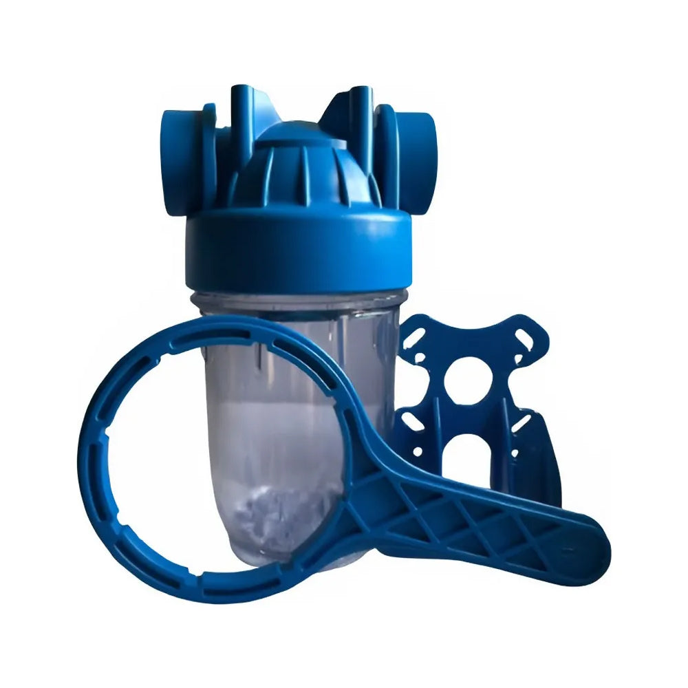 Kit Contenedor Pequeño + Filtro Hilo 5 Pulgadas