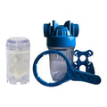 Kit Contenedor Pequeño + Cartucho Antisarro Polifosfato 5'' Azul