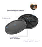 Disco Difusor De Burbuja Fina 8in 200mm Epdm Aireación