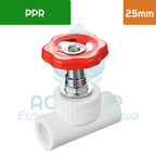 Llave de Paso PPR Manilla 25 mm