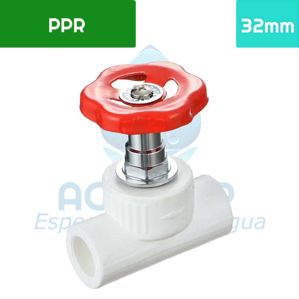 Llave de Paso PPR Manilla 32 mm