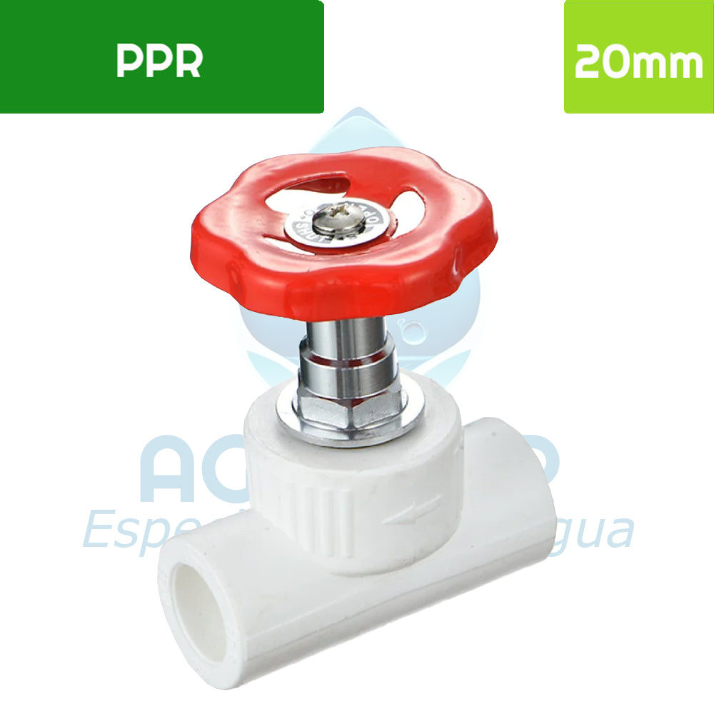 Llave de Paso PPR Manilla 20 mm