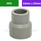 Reducción Larga PPR 63 mm x 50 mm Aguafer