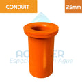 Salida de Caja Conduit PVC 25 mm Aguafer