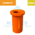 Salida de Caja Conduit PVC 40 mm Aguafer