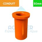 Salida de Caja PVC Conduit 50 mm Aguafer