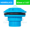 Salida Estanque PVC Hidráulico 50 mm Aguafer