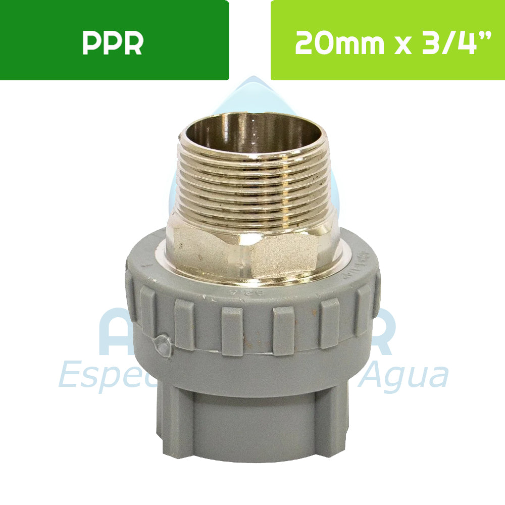 Terminal HE PPR 20 mm - 3/4"