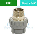 Terminal HE PPR 32 mm - 3/4"