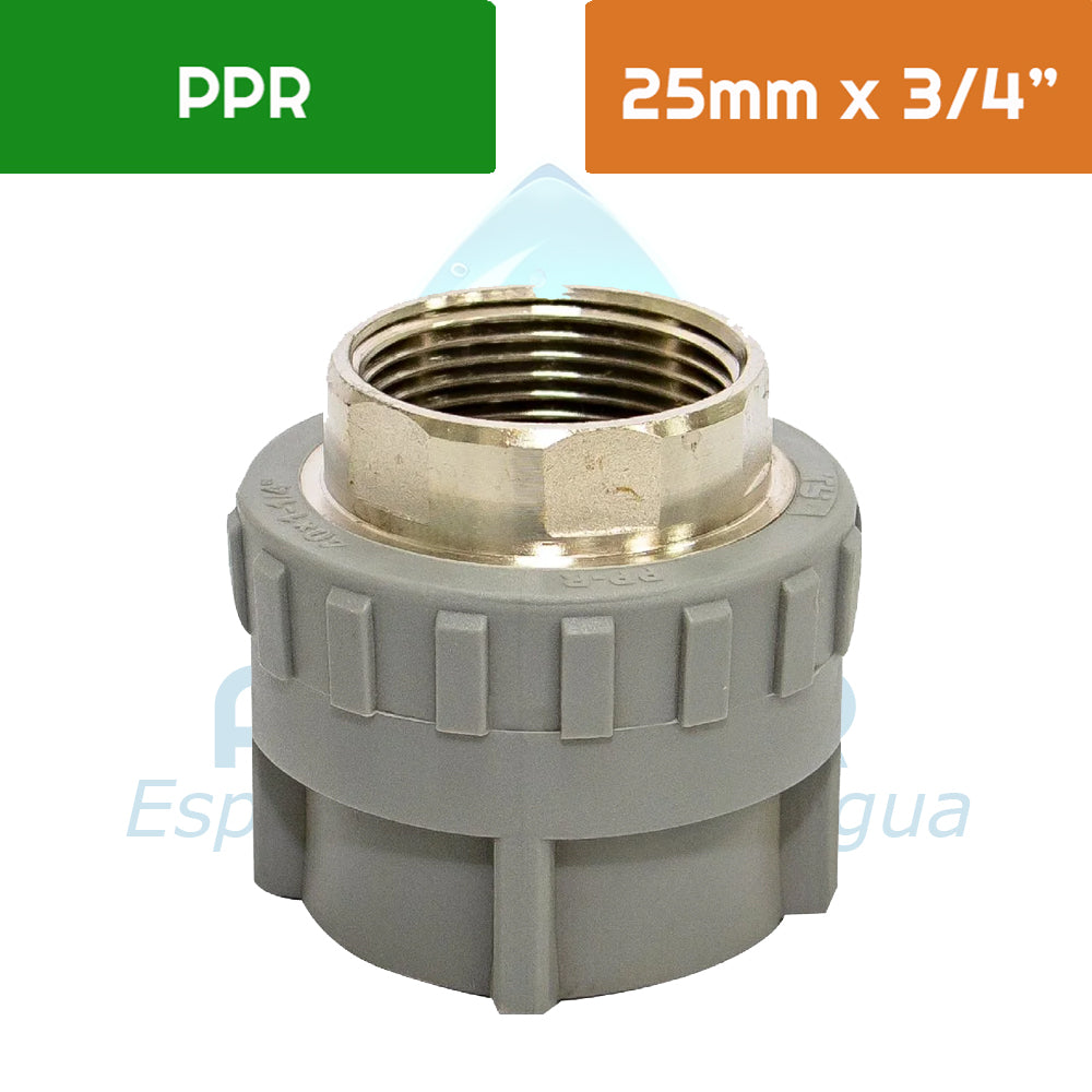 Terminal HI PPR 25 mm - 3/4"