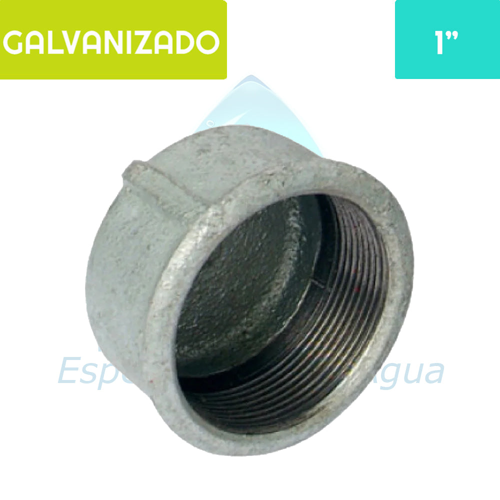 Tapón HI Acero Galvanizado 1"